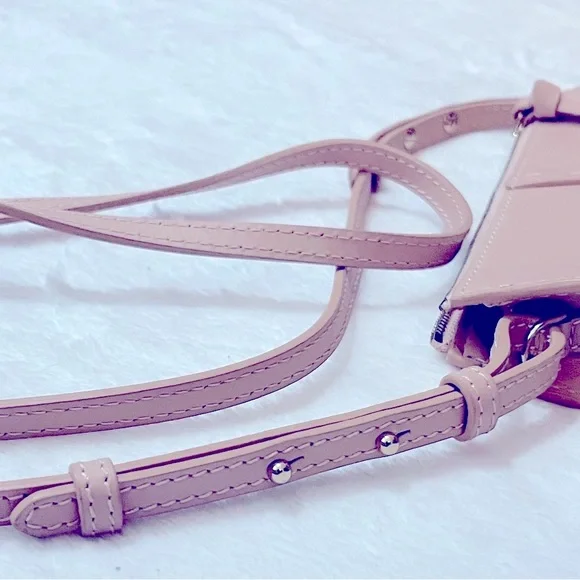 Frame les second mini crossbody pink purse leather made in Italy! Like new!! - Picture 12 of 16